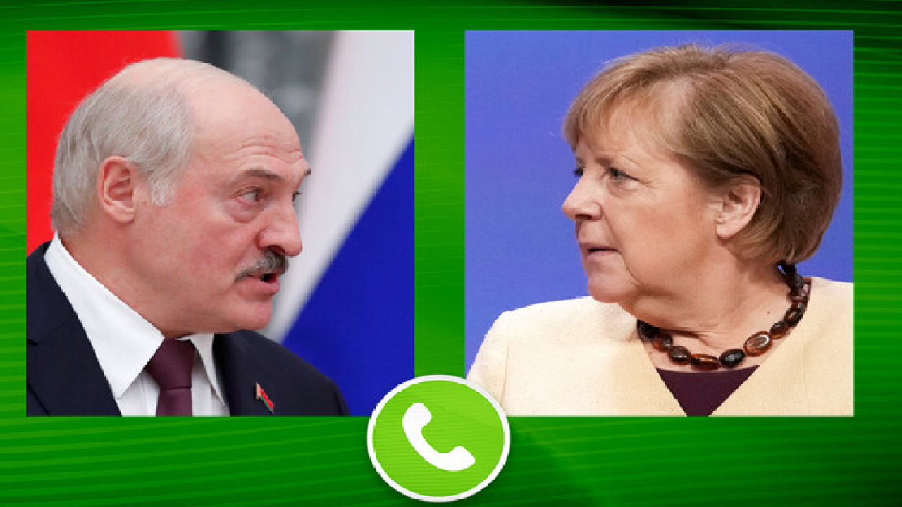 گفتگوی تلفنی صدراعظم آلمان و رئیس جمهور بلاروس