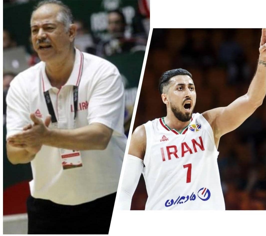 یک مربی و یک بازیکن شیرازی در اردوی تیم ملی بسکتبال بزرگسالان