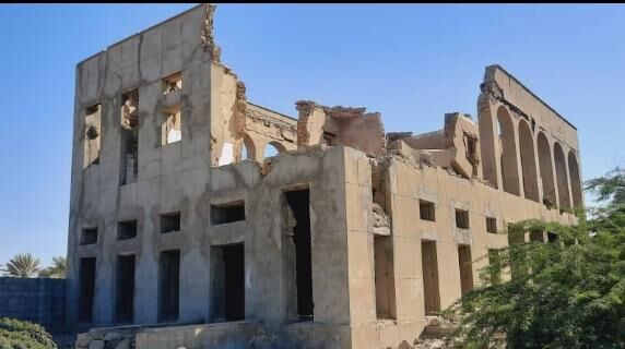 خسارت زمین لرزه به بنای تاریخی گمرک کوهستک