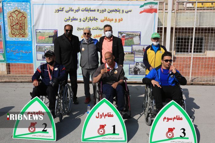 کسب مدال نقره توسط ورزشکار باروقی در مسابقات جانبازان و معلولین قهرمانی کشور