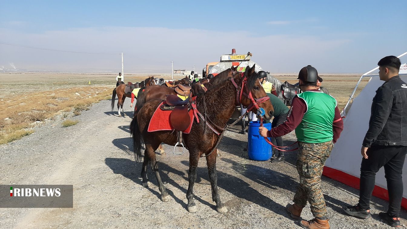 مسابقات اسب سواری استقامت  آذربایجان غربی به میزبانی شهرستان نقده