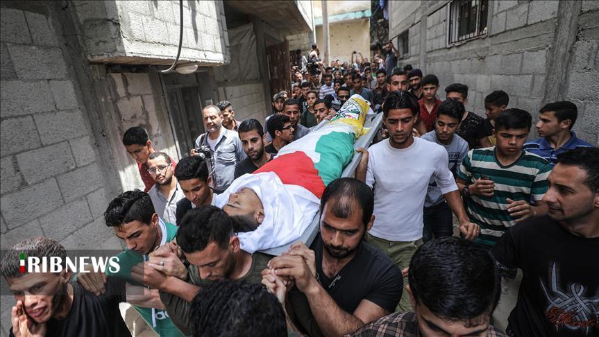 1364 فلسطيني در راهپيمايي ديروز در نوار غزه شهيد و زخمي شدند
