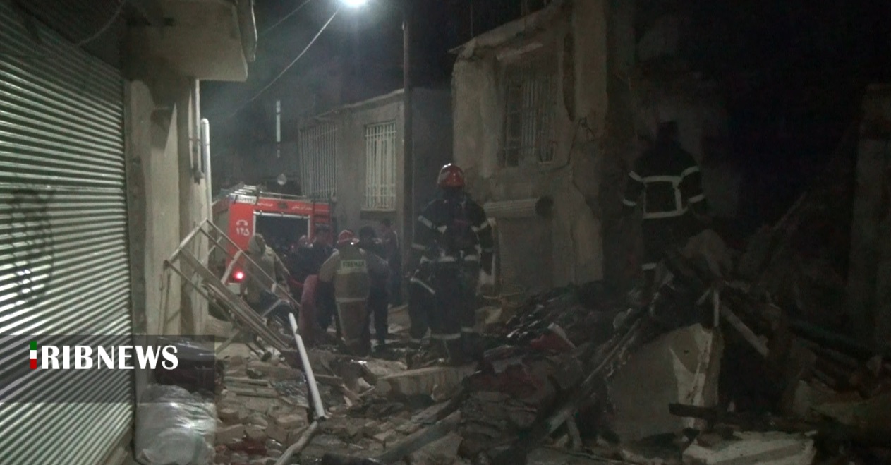 انفجار یک منزل مسکونی در محله عباس آباد سنندج