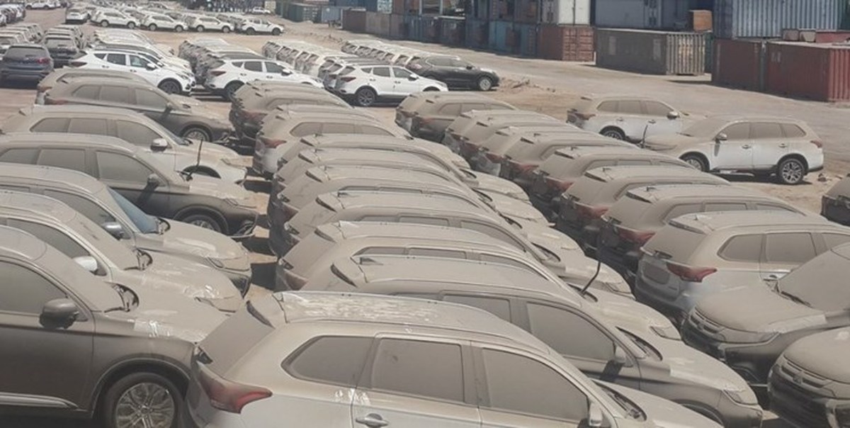 خودرو‌های دپو شده در بنادر و گمرکات در آستانه ترخیص