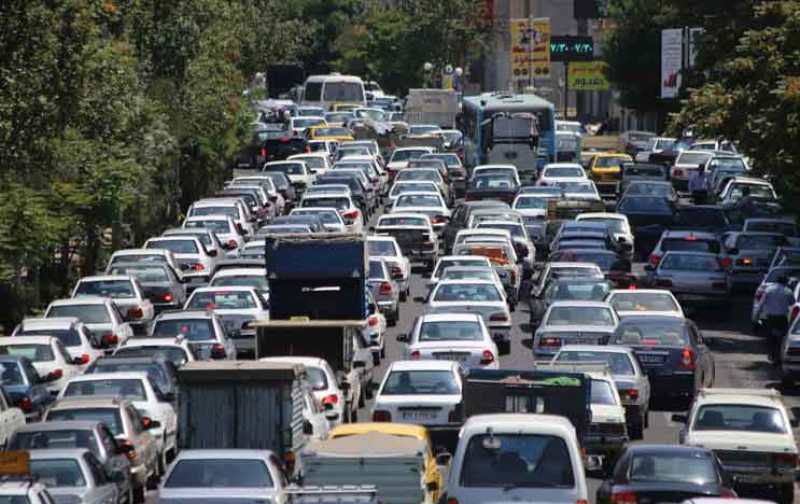 ترافیک پرحجم و روان در پایتخت