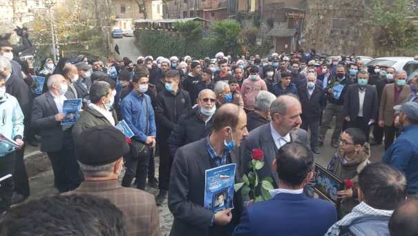 استقبال از خانواده شهید گمنام ماسوله شهید قاسمی