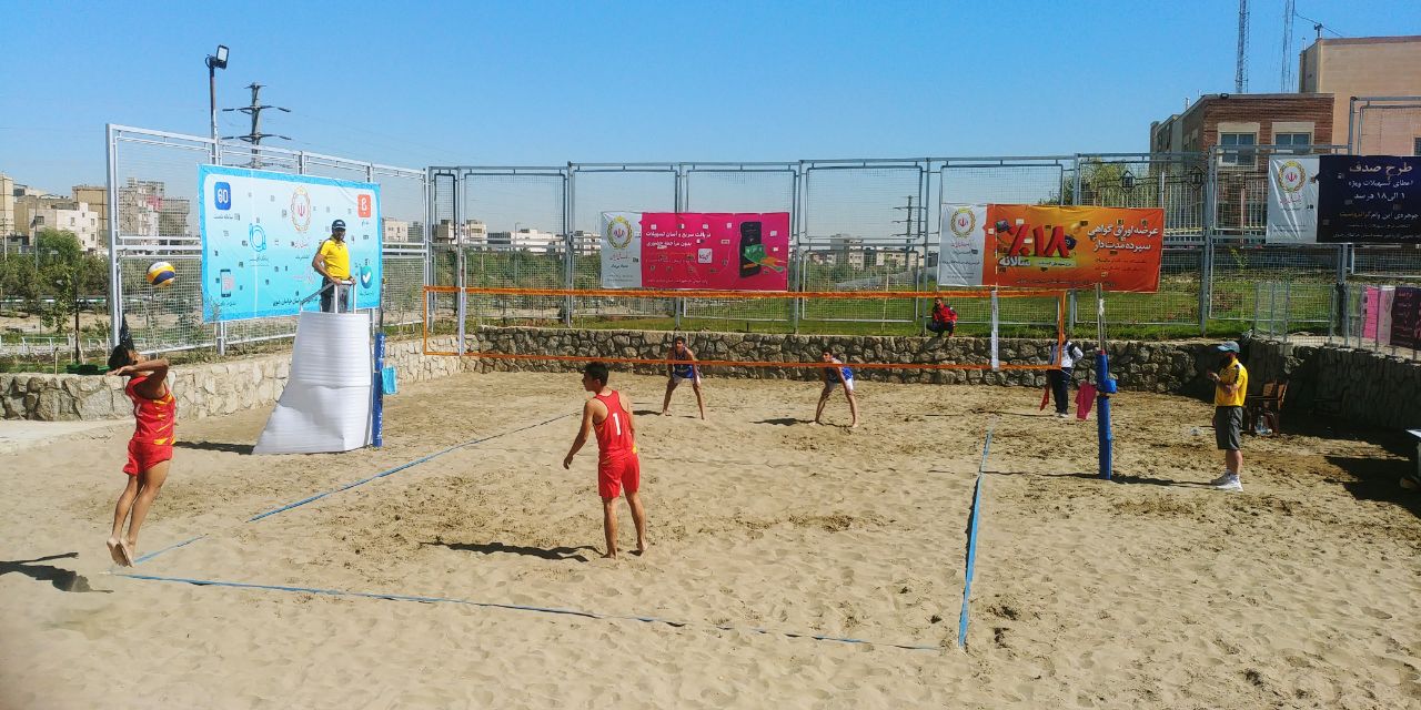 پایان مسابقات والیبال ساحلی رده‌های مختلف سنی کشور در مشهد