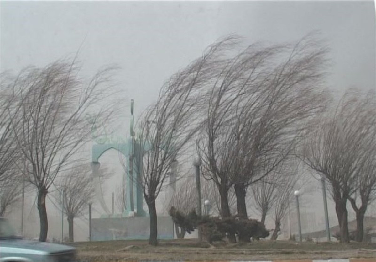 افزایش سرعت باد در استان یزد