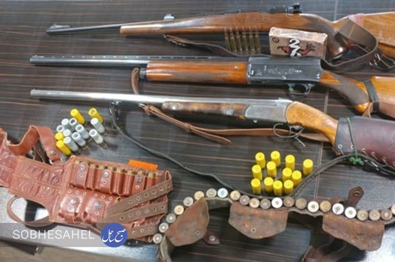 دستگیری چهار شکارچی غیرمجاز در شهرستان بستک