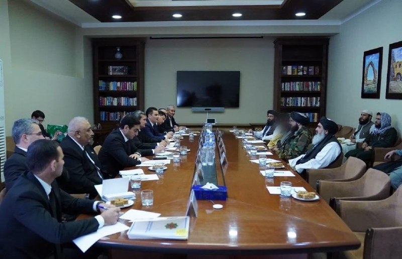 دومین روز مذاکرات وزیر امور خارجه ترکمنستان با مقامات طالبان