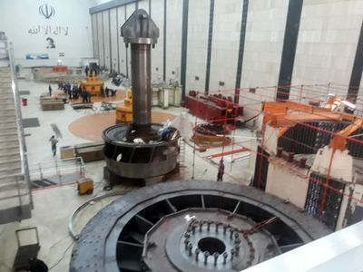 تعمیرات اساسی واحد شماره یک نیروگاه شهید عباسپور