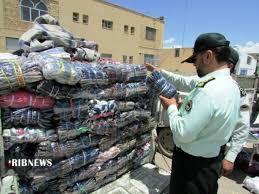 کشف بیش از ۲ هزار ثوب لباس قاچاق در پیرانشهر