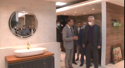 افتتاح نمایشگاه دائمی کاشی و سرامیک در مراغه