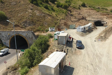 حفاری ۴۴۰ متر از تونل دوم حیران