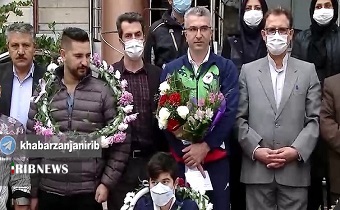 استقبال از قهرمانان زنجانی