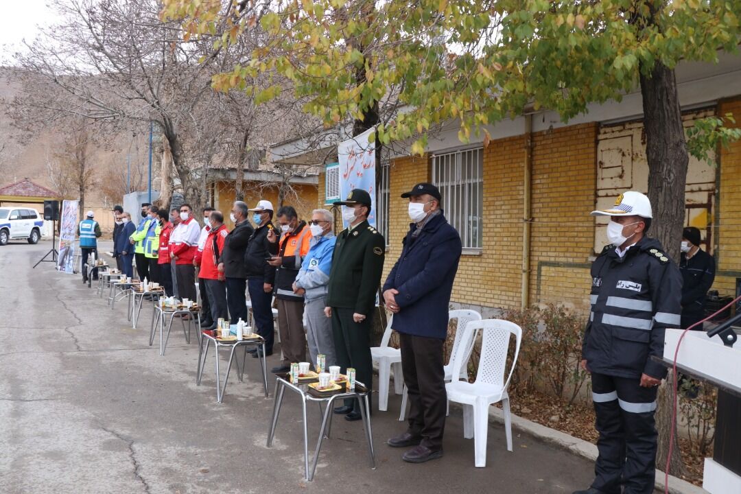 رزمایش زمستانی راهداران و امدادگران چهارمحال و بختیاری