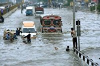 شهر بنگلور به زیر آب رفت