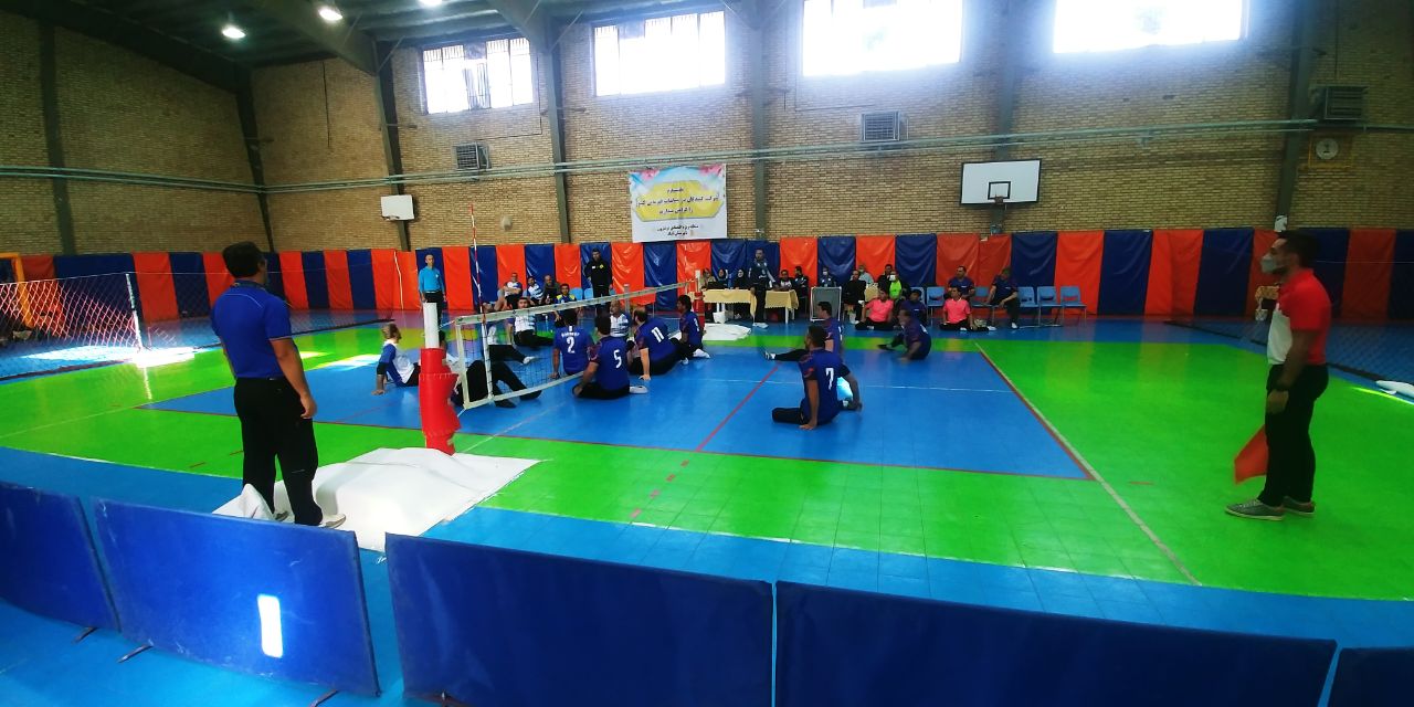 پایان مسابقات والیبال نشسته لیگ دسته یک باشگاه‌های کشور در مشهد