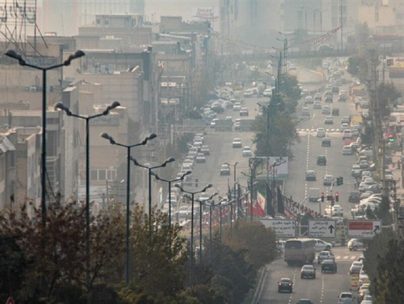 سایه سنگین آلودگی در آسمان البرز