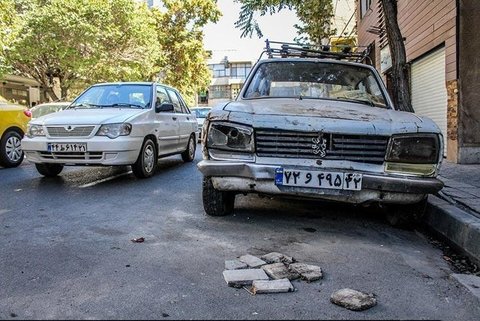 جمع‌آوری ۲۹۱ خودرو فرسوده در شهر اصفهان