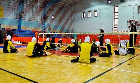 برگزاری مسابقات لیگ برتر والیبال نشسته بانوان  کشور در بندرعباس
