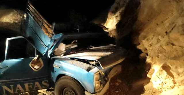 یک کشته و یک مصدورم تصادف جاده چرام به یاسوج