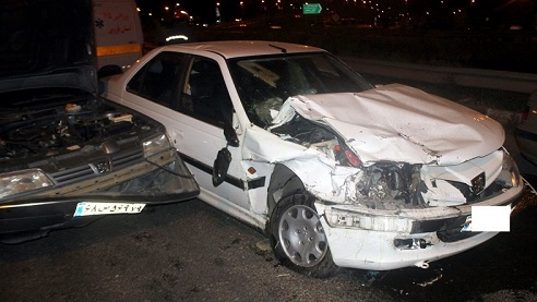 ۱۰ مصدوم در حادثه تصادف در جاده یاسوج به اقلید