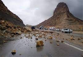 مسدود شدن جاده پاتاوه - دهدشت