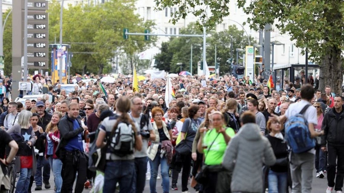 اعتراضات خشونت آمیز مخالفان واکسن در آلمان