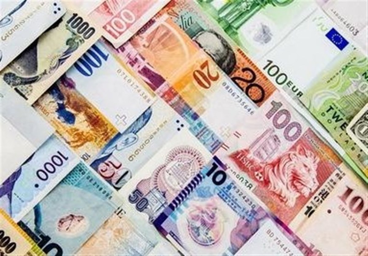 کاهش نرخ رسمی ۲۴ ارز در ۳ آذر ۱۴۰۰