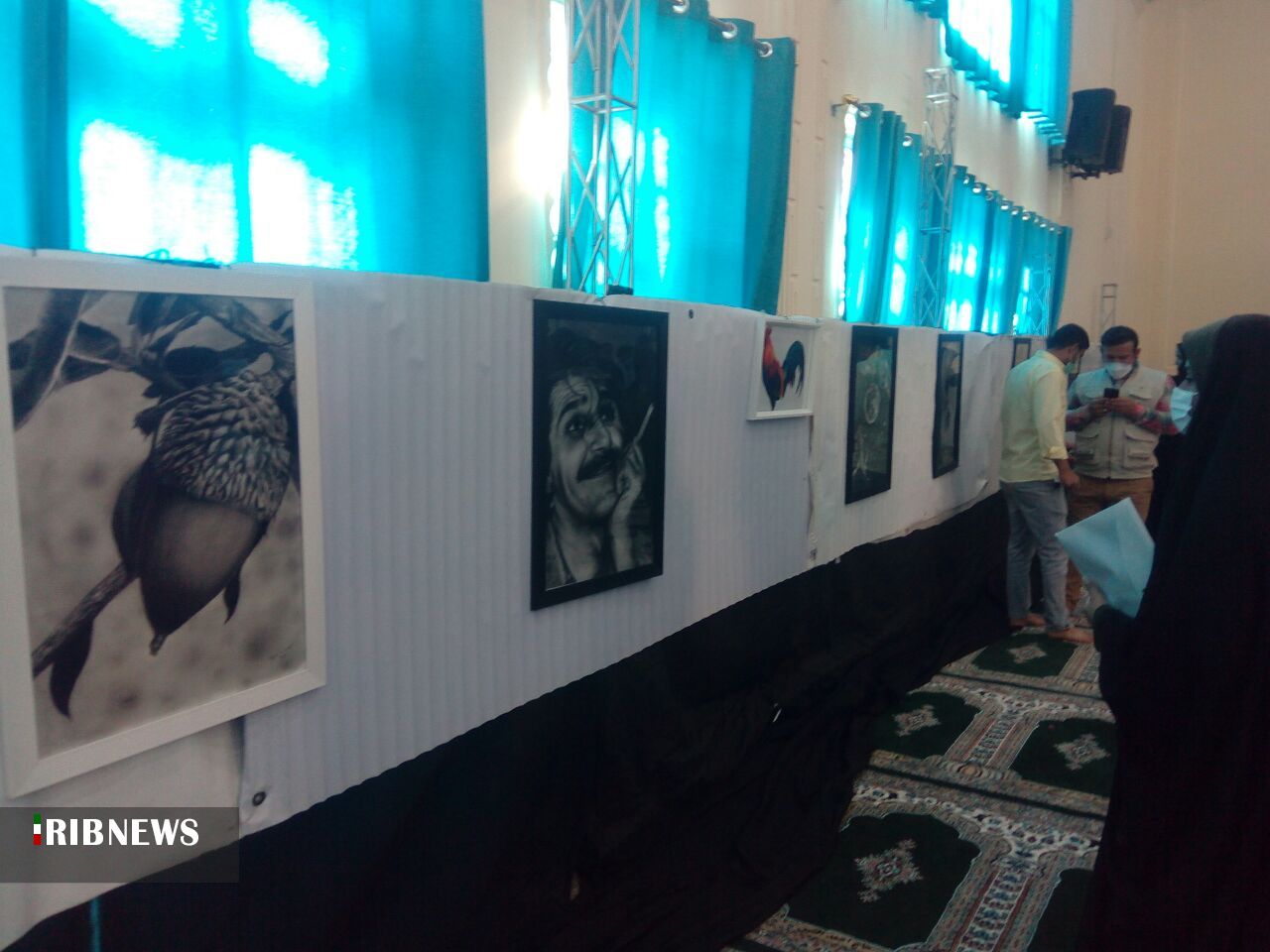 برپایی نمایشگاه عکس در دیشموک