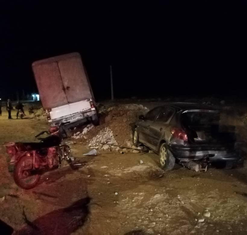 ۶ مصدوم در حادثه رانندگی خفر