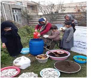 اجرای طرح تولید کمپوست از زباله‌های خانگی در استان اردبیل