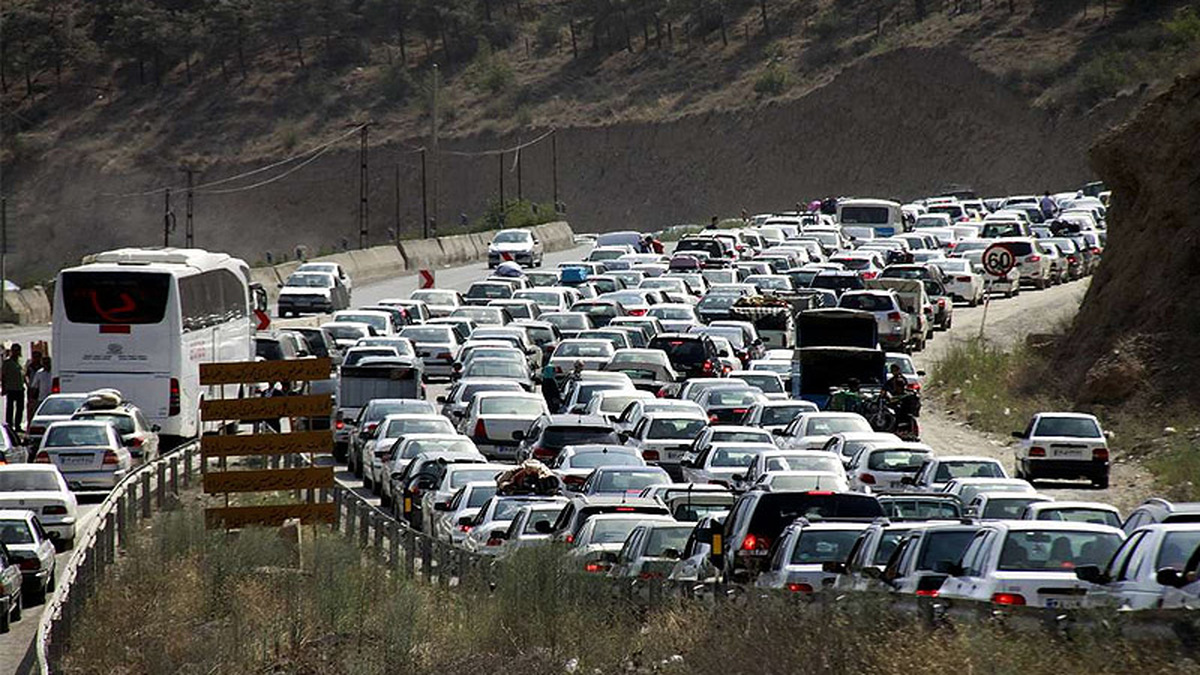 ترافیک سنگین در محور‌های شمالی و زیارتی