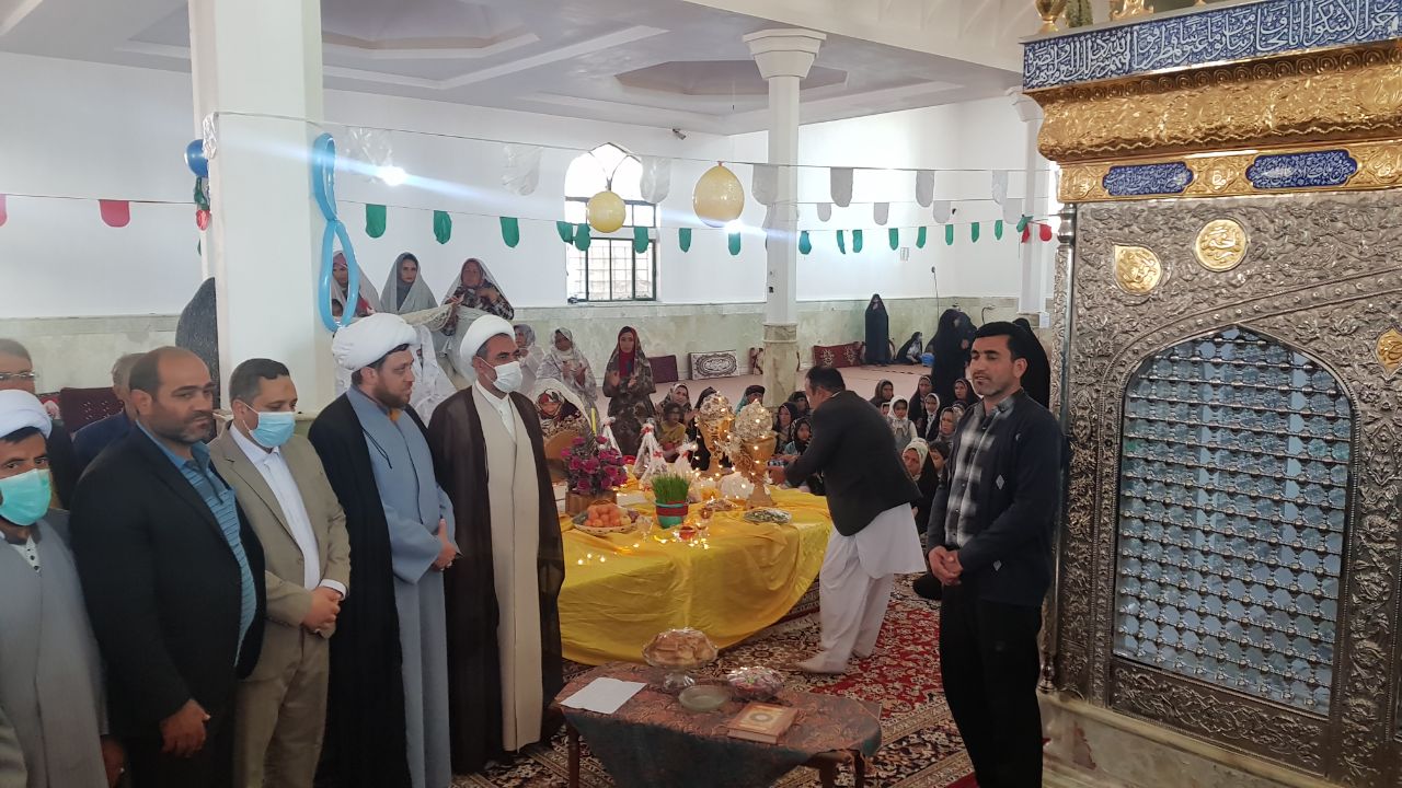 پیوند آسمانی زوج زیرکوهی در جوار امامزاده سعدالله بن موسی الکاظم