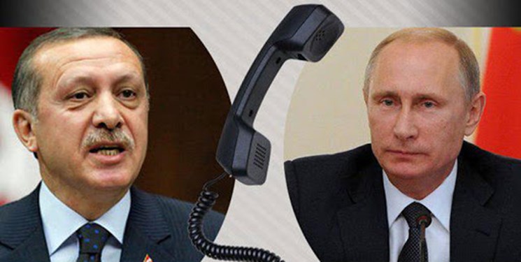 گفتگوی تلفنی اردوغان با پوتین