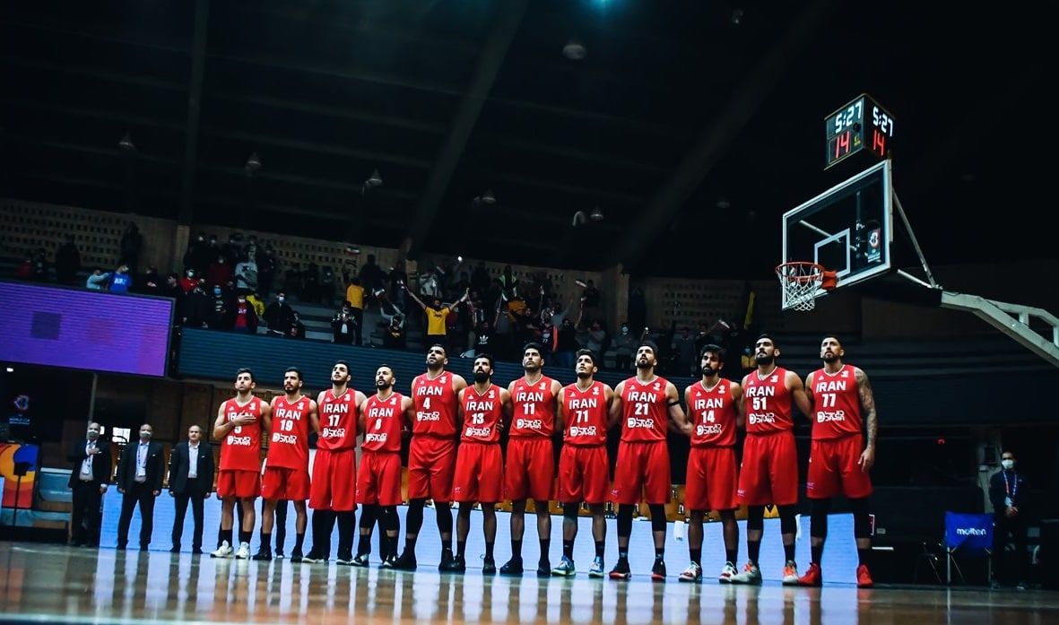برنامه بازی‌های تیم ملی بسکتبال ایران در کاپ آسیا