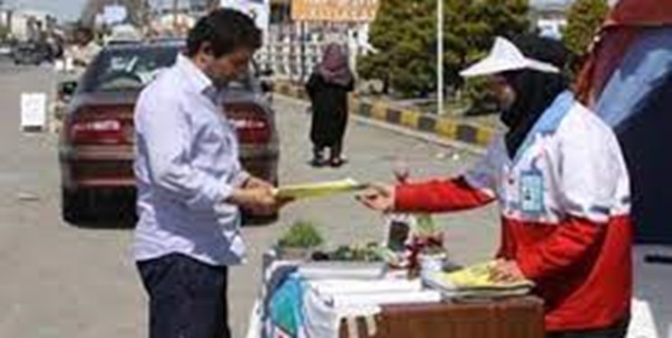 ارائه خدمات به بیش از  ۳۳ هزار مسافر توسط هلال احمر کردستان