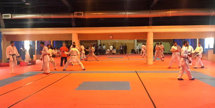 آغاز مرحله دوم اردوی تیم ملی کاراته