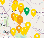 آلودکی هوا برای گروه‌های حساس در خوزستان