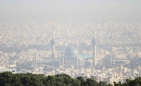 آلودگی هوا در چهار ایستگاه اصفهان