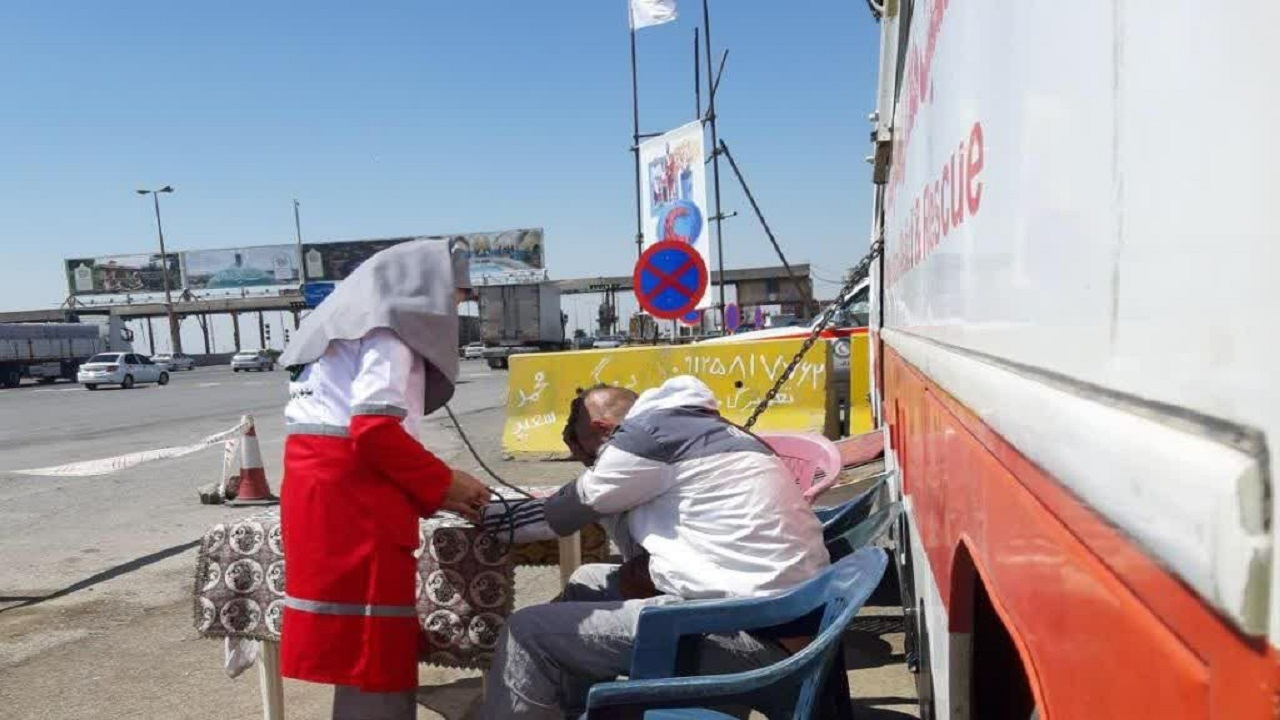 خدمت رسانی به ۶۴۶ نفر در طرح ملی امداد و نجات نوروزی هلال احمر قزوین