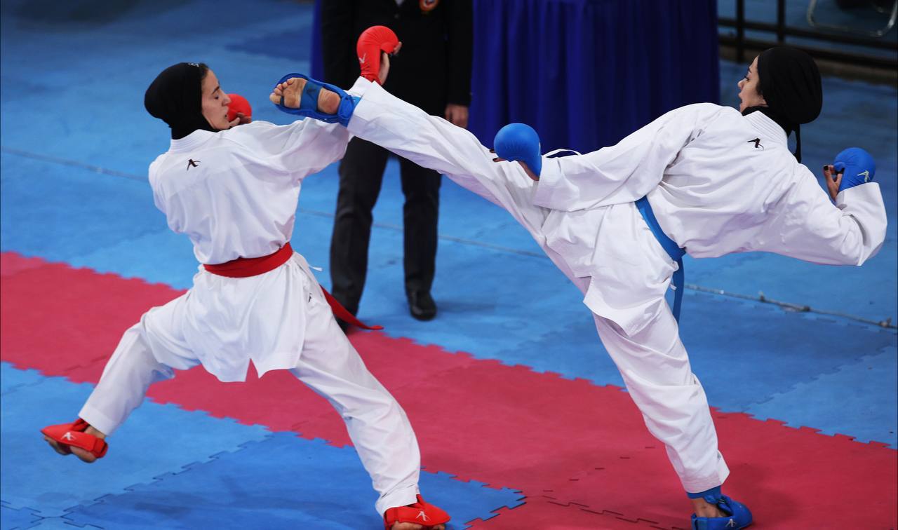 رقابت ۱۱ بانوی کاراته کا برای حضور در تیم ملی