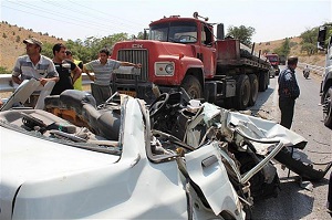 کاهش ۱۲ درصدی تلفات جاده‌ای در خوزستان + فیلم