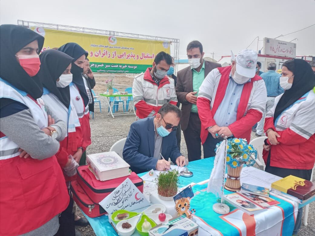 بازدید استاندار خراسان رضوی از خدمت رسانی به مسافران در جاده‌ سبزوار- داورزن