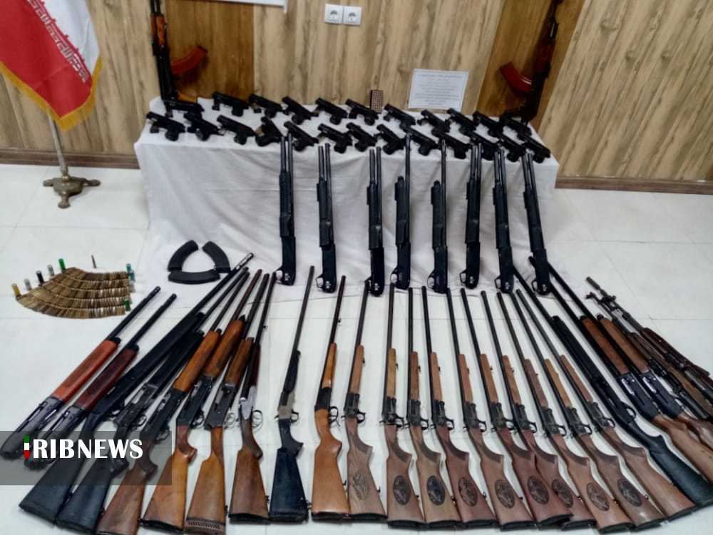 انهدام باند بزرگ قاچاق اسلحه و مهمات در بندرماهشهر