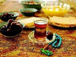 خورد و خوراک در ماه رمضان