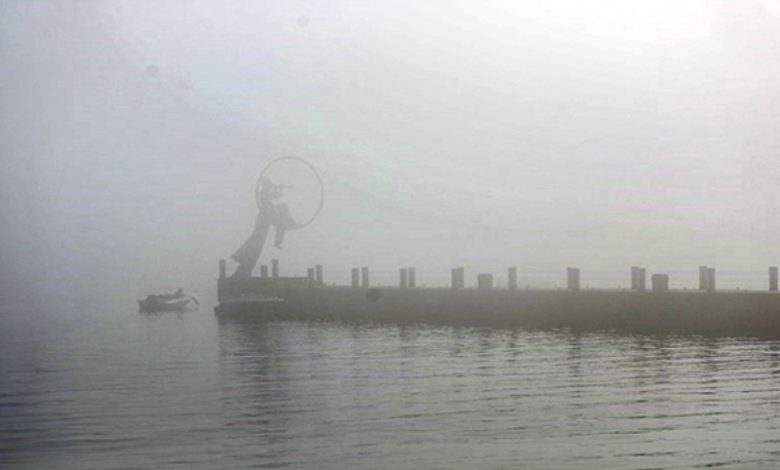 مه رقیق صبحگاهی پدیده شاخص در جزایر هرمزگان