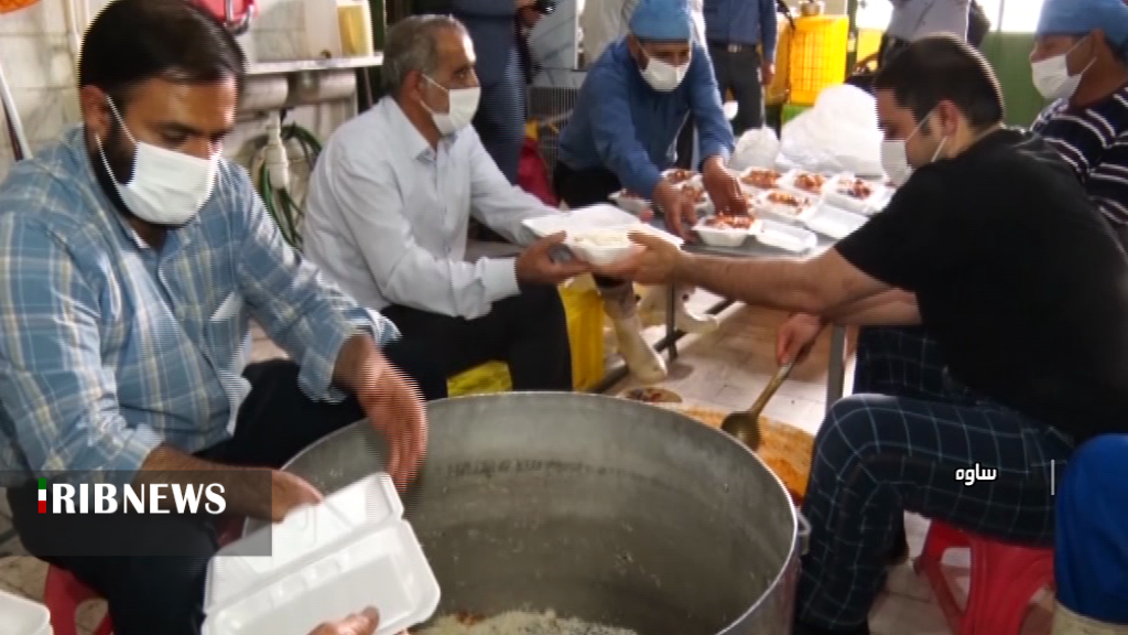 توزیع ۳۰ هزار پرس  غذای گرم بین نیازمندان ساوه