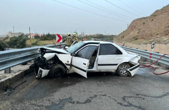 سقوط سواری پژو به لاین کند رو